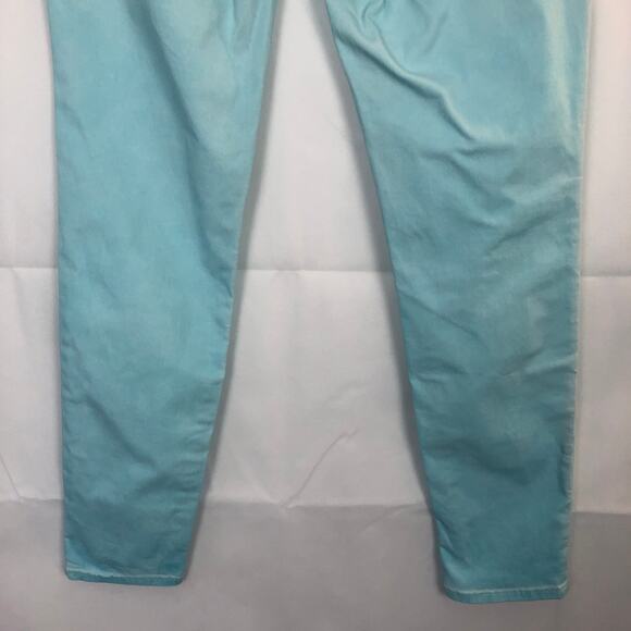 GAP Legging Jean Sky Blue Mid-Rise Wash Jeans Size 28 - Picture 12 of 13